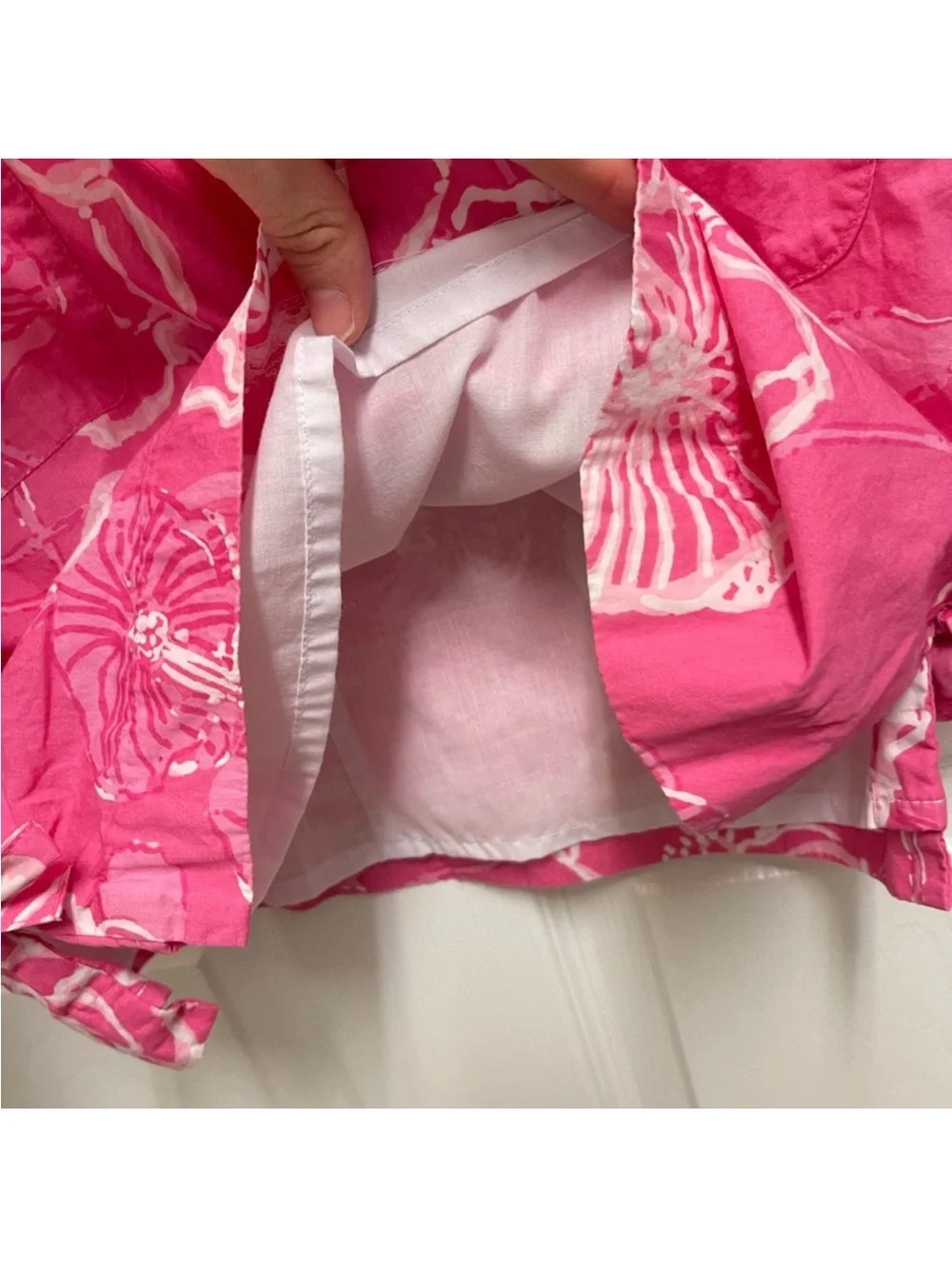 Lilly Pulitzer Girl’s Pink Shift Dress. Sz Girls 12